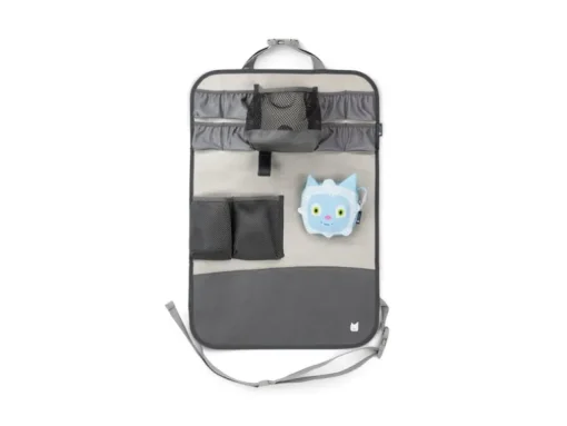Tonies Car Organiser & Pouch - (GREY) for use with Toniebox Player