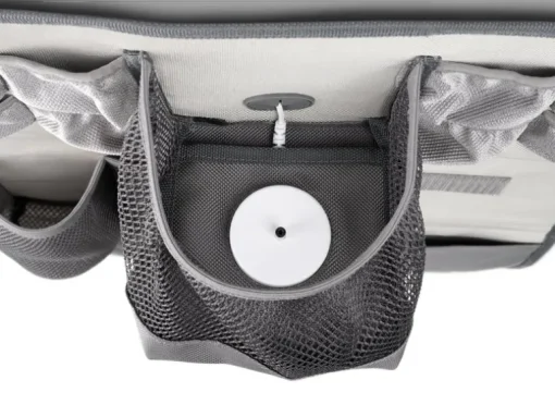Tonies Car Organiser & Pouch - (GREY) for use with Toniebox Player