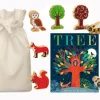Tree and Woodland Animals Story Sack with Lanka Kade Trees and Animals