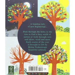 Tree Story Sack with Wooden Tree Set and Finger Puppets