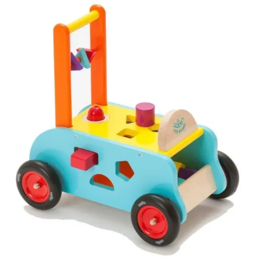 Vilac 3 In 1 Push Along Trolley (Direct Shipping)