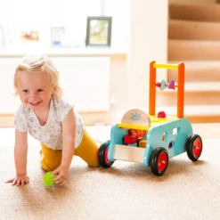 Vilac 3 In 1 Push Along Trolley (Direct Shipping)