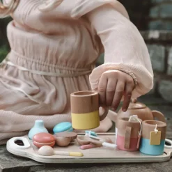 Vilac Wooden Tea Set VIL8164 (Direct Shipping)
