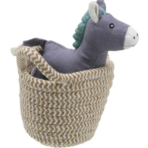 Wilberry Donkey in a Basket