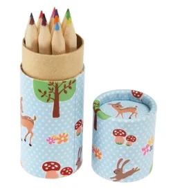 Woodland Party Bag with Crayons an Bugs