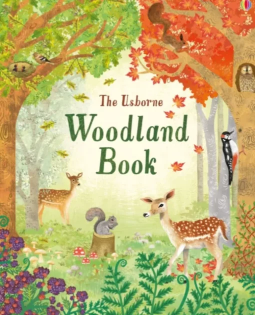 Woodland Story Sack with Finger Puppets and Wooden Tree