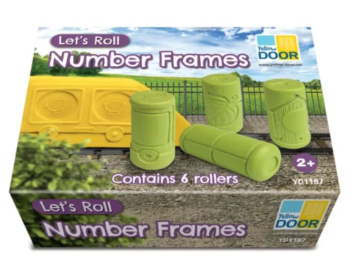 Yellow Door Let’s Roll – Number Frames